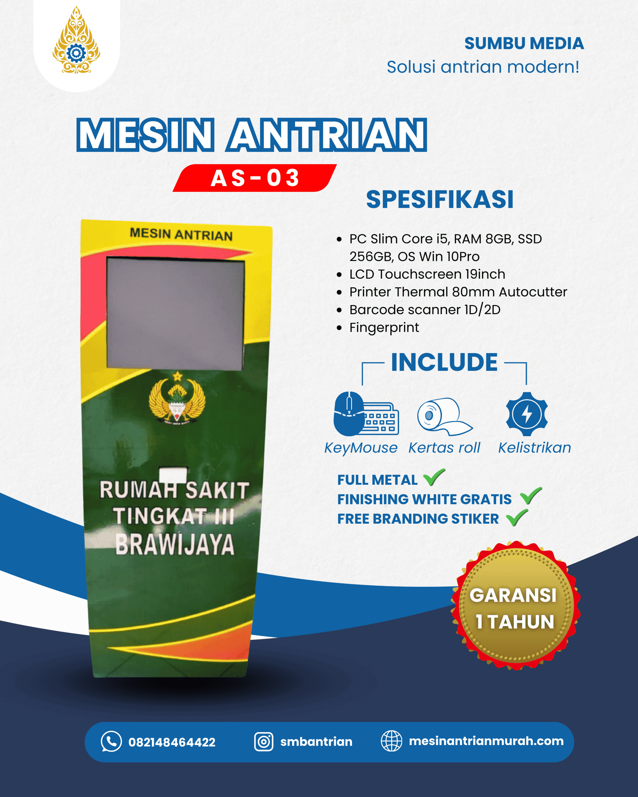 Mesin Antrian AS-03